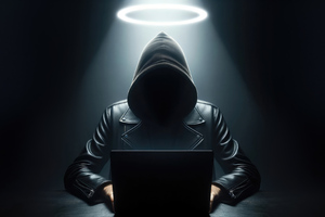 White Hat Hacker Are Angels (2048x2048) Resolution Wallpaper