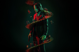 Wick Is Pain 2025 (2048x2048) Resolution Wallpaper