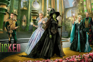 Wicked Movie 2025 (1600x1200) Resolution Wallpaper