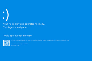 Windows 10 Crash Funny (2560x1080) Resolution Wallpaper