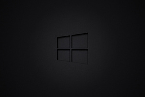 Windows 10 Dark (320x240) Resolution Wallpaper