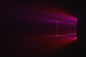 Windows 10 Glass Background Wallpaper