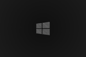 Windows 11 Dark Minimal 5k (2560x1700) Resolution Wallpaper