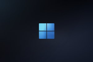 Windows 11 Logo Minimal 15k Wallpaper
