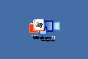 Windows 11 Professional Minimal 5k Wallpaper