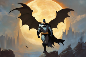 Wings Of The Dark Knight (1280x720) Resolution Wallpaper