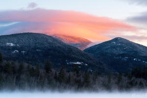 Wintry Morning In The Adirondack Mountains Wallpaper