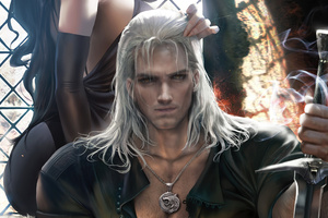 Witcher Geralt Of Rivia Art 4k