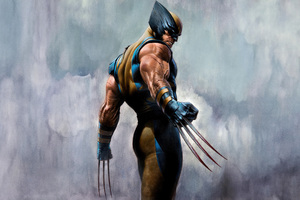 Wolverine Adamantium Metallic Fury Wallpaper