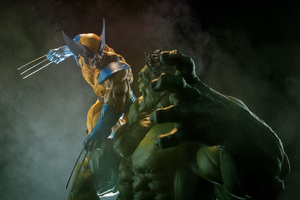Wolverine And Hulk