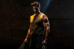 Wolverine Signature Claws (1024x768) Resolution Wallpaper