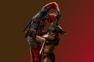 Wolverine Vs Deadpool Wallpaper
