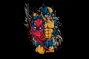 Wolverine X Deadpool 5k Wallpaper