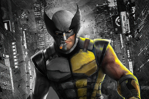 Wolverine X Men Comic Art 5k