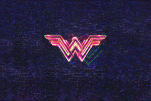 Wonder Woman 1984 Logo Poster