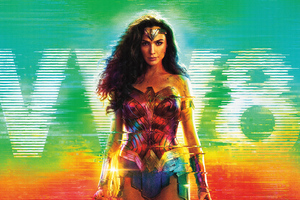 Wonder Woman 1984 Walking Poster 8k