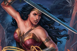 Wonder Woman 2018 Digital Art