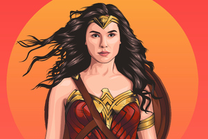 Wonder Woman 2020 Illustration