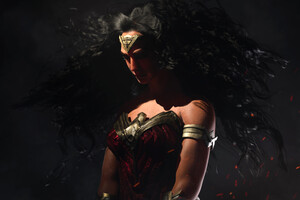 Wonder Woman 3D Art 4k (2560x1024) Resolution Wallpaper