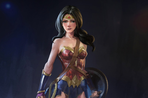 Wonder Woman 4k Artwork Warrior