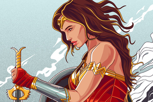 Wonder Woman 4k New Artworks