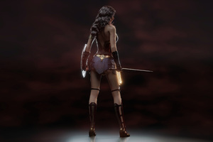 Wonder Woman 5k Digital Art