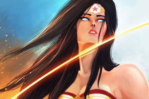 Wonder Woman 5k New Artworks (1280x1024) Resolution Wallpaper
