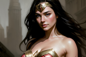 Wonder Woman Amazonian 4k (2048x1152) Resolution Wallpaper