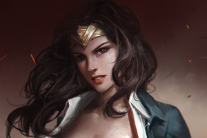 Wonder Woman Angry Art