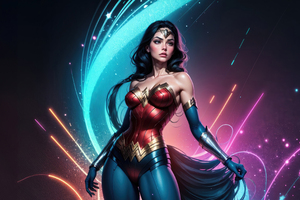 Wonder Woman Artful (1280x720) Resolution Wallpaper