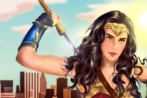 Wonder Woman Artwork 2018 HD