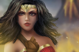 Wonder Woman Artwork New 4k (320x240) Resolution Wallpaper