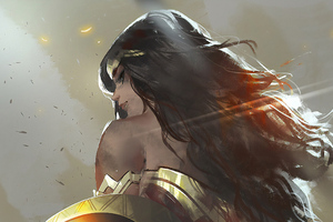 Wonder Woman Back
