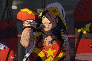 Wonder Woman Boxer