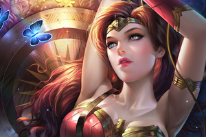 Wonder Woman Character Art 5k