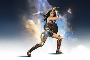 Wonder Woman Combat Mode (1600x900) Resolution Wallpaper