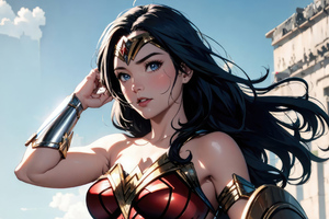 Wonder Woman Comic Sketch Art (2560x1600) Resolution Wallpaper