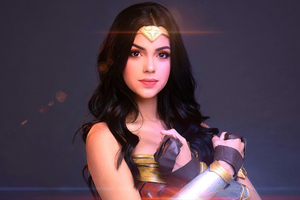 Wonder Woman Cosplay Girl Cute 5k