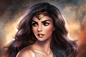 Wonder Woman Cute Artwork