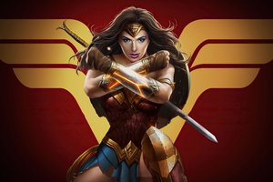 Wonder Woman Dc Injustice 2 Mobile Wallpaper