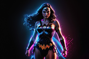 Wonder Woman Defender Of Truth Wallpaper