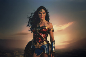 Wonder Woman Diana Of Themyscira Strikes (5120x2880) Resolution Wallpaper