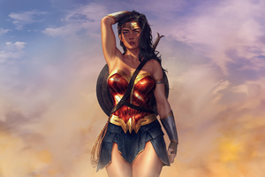Wonder Woman Dynamo Saga Wallpaper