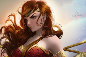 Wonder Woman Fan Digital Art (2048x2048) Resolution Wallpaper