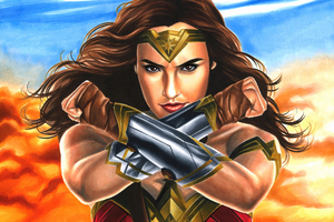 Wonder Woman Fanart 2017 (1152x864) Resolution Wallpaper