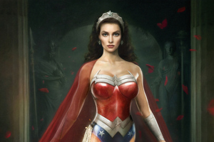 Wonder Woman Girl (2880x1800) Resolution Wallpaper