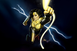 Wonder Woman Goddess Of Strength (1400x900) Resolution Wallpaper