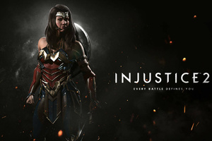 Wonder Woman In Injustice 2 Wallpaper