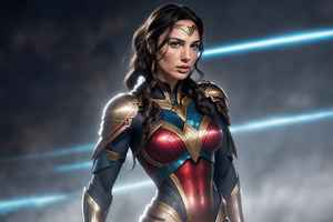 Wonder Woman In Mythic Splendor (2560x1024) Resolution Wallpaper