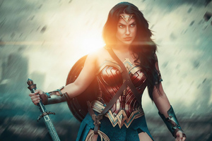 Wonder Woman In War Cosplay 4k